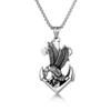 Necklace Laoying Retro Anchor Men's Pendant