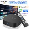 2026 TV Box Inteligente Mais Vendida Android 16 Saída de Vídeo Ultra HD Set-Top Box Suporta BT5.4 Wi-Fi 6 Player de Streaming Netflix T1+