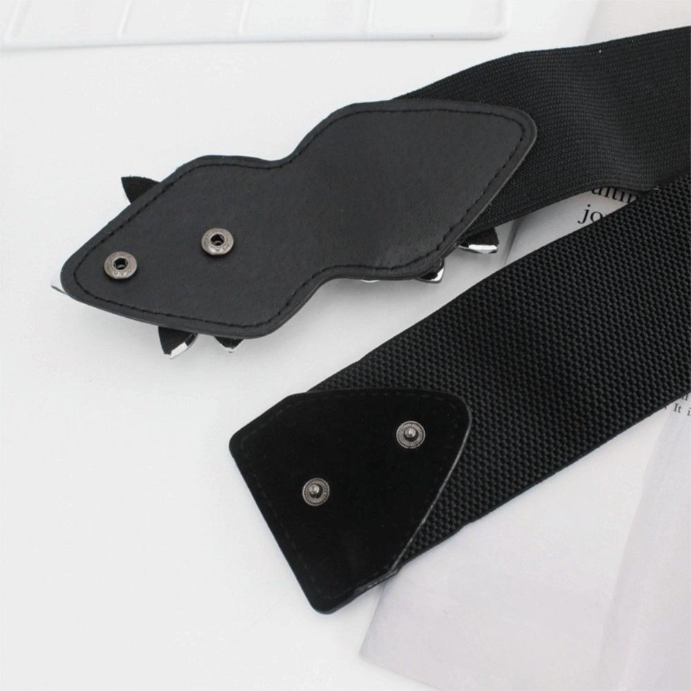 Wide Women Waistband Korean Style Rhinestone Waist Belt Fashion Elastic Cummerbunds  Sweater