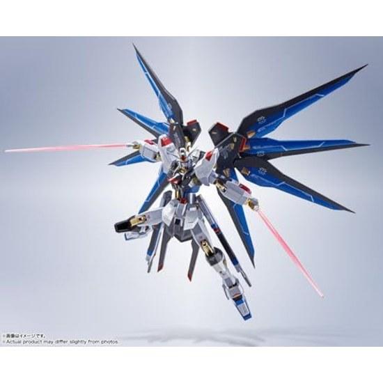 TAMASHII NATIONS METAL ROBOT Spirits Mobile Suit Gundam SEED DESTINY Strike Freedom ReCoordinate ca. 140 mm PVC ABS Druckguss gefertigt bemalt