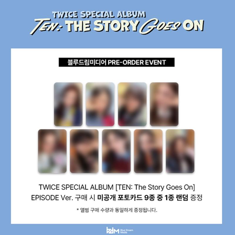 Twice SPECIAL ALBUM - [TEN: The Story Goes On] EPISODE Ver. (+Online Benefit)