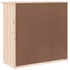 ALTA Kommode 77 x 35 x 73 cm Massives Kiefernholz