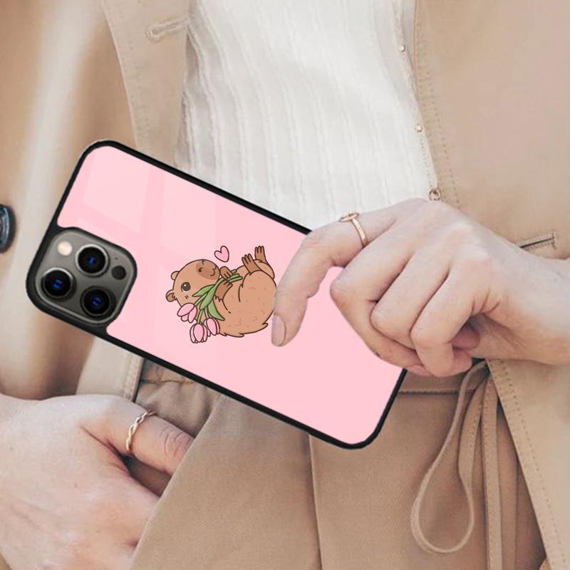 

Curious Cute Capybara Magnetic Phone Case For APPLE iPhone 17 Air 16 14 13 12 Pro Max 15 Plus Wireless Charge With MagSafe Cover iPhone 13mini