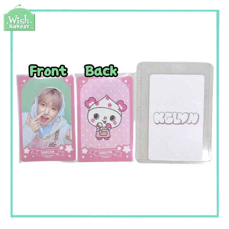 NCT WISH Selfie / Concept Photocard Bakery Pop-up Official Korea PC / Member