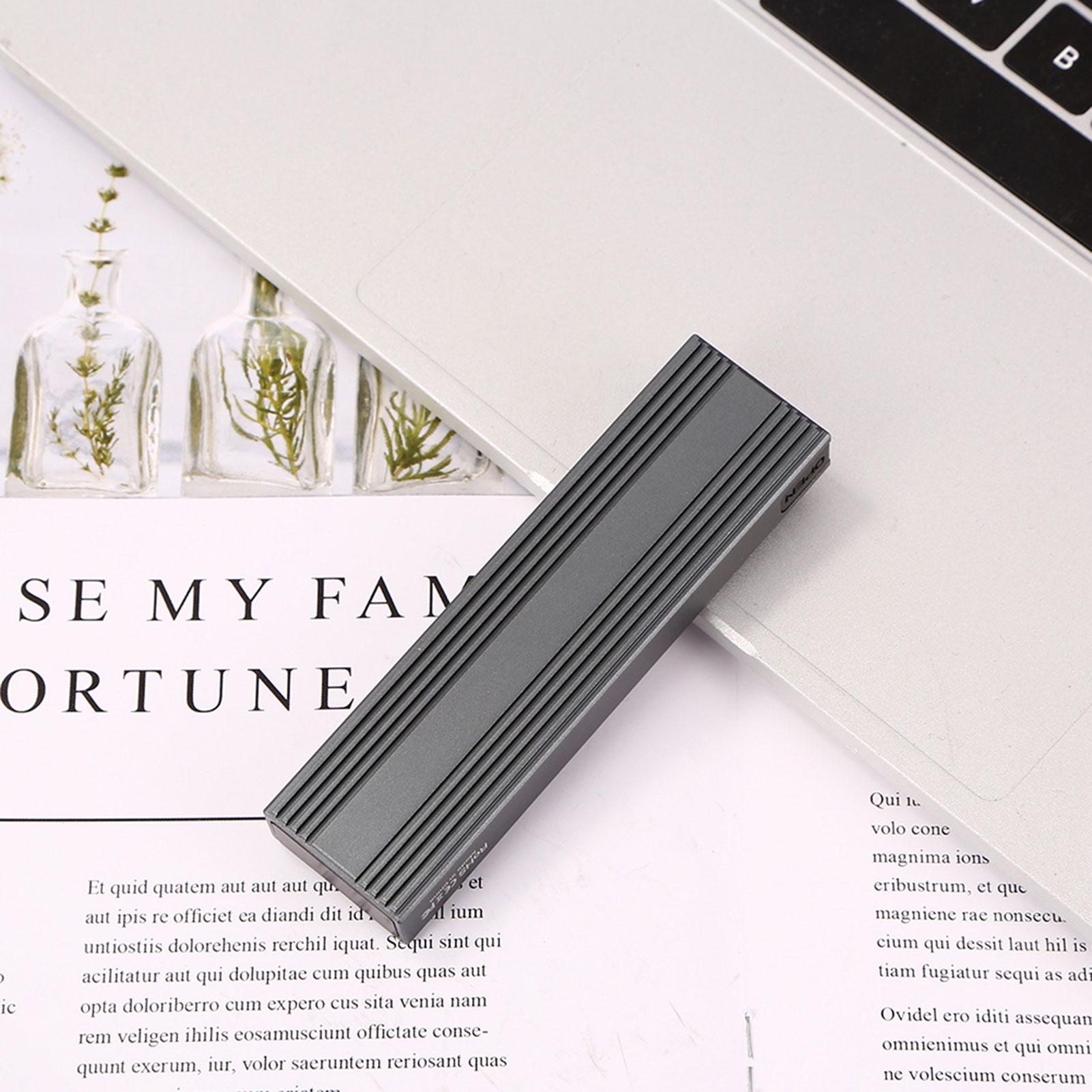 JMT USB 3.0 M.2 NVME Custodia Rigida Esterna RTL9210 ChipPCI-e X4 X2 M2 A Tipo A M Key SSD Case Box Supporto 2280 2260 2242 4TB HDD Card Adapter - Foto 6