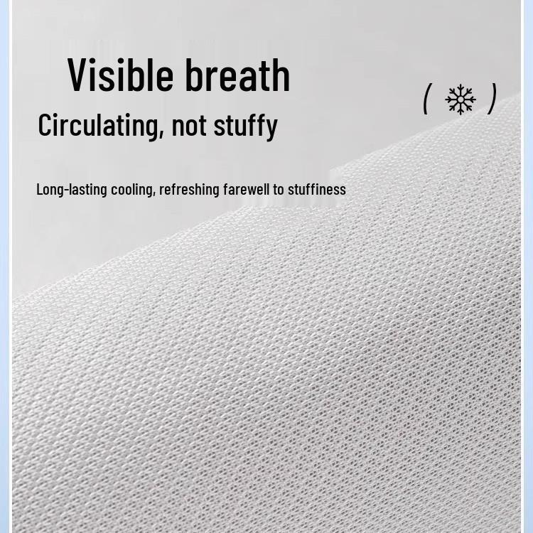 Breathable Ice Silk Cushion: Cool Office Chair Pad for Long Sitting