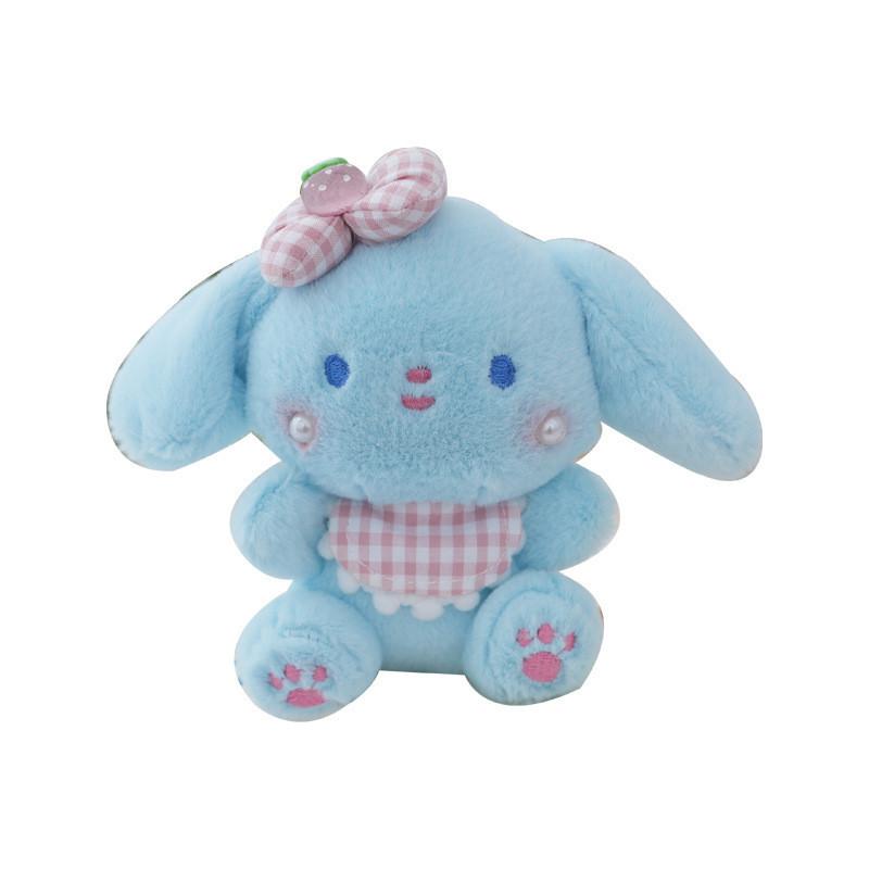Adorable Bunny Plush Toy Soft Cotton Filled Keychain With Cute Rabbit Design