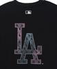 Emelbi Monogram Gradient Big Lux Semi-Oversized Short Sleeve T-Shirt La (Black)