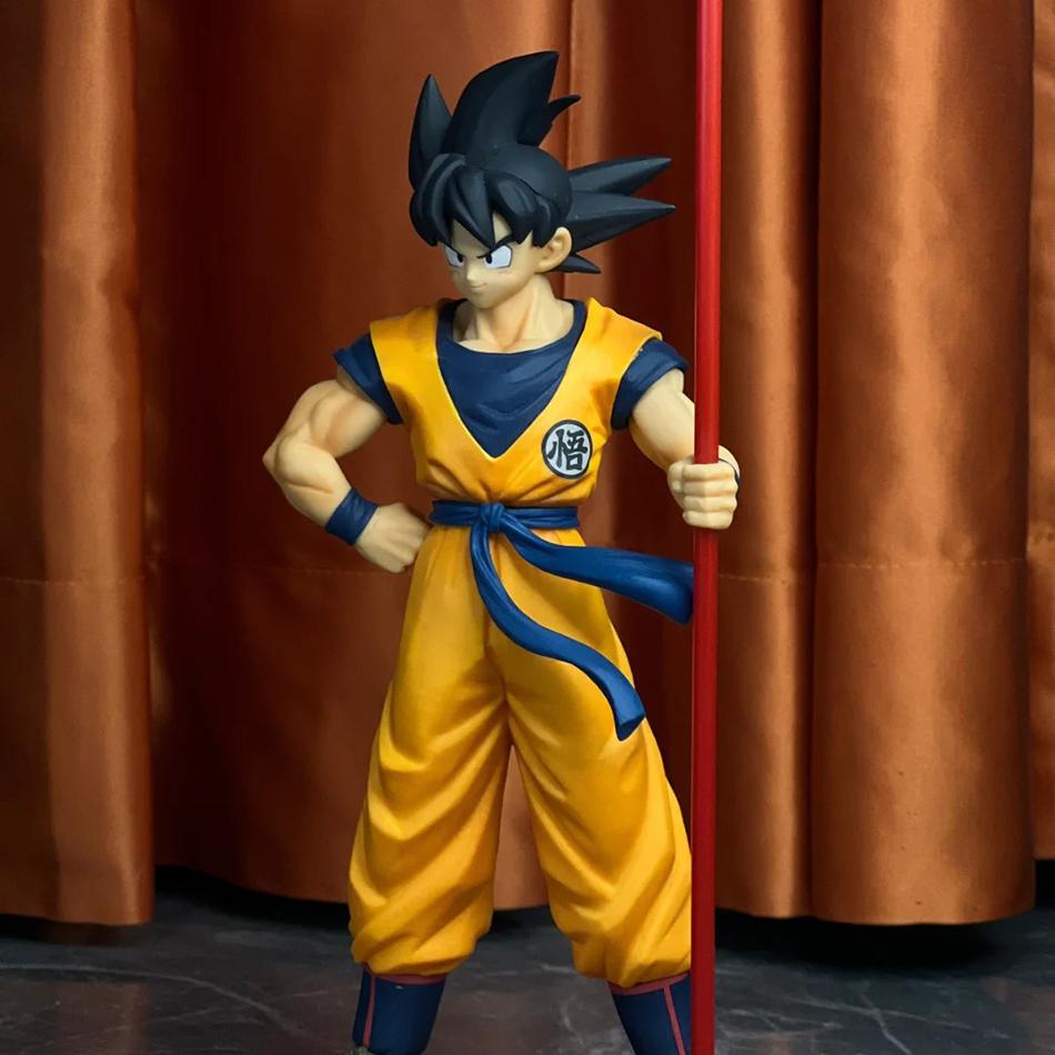 18 cm Son Goku Süper Saiyan Figürü Anime Dragon Ball Goku DBZ Aksiyon Figürü Oyuncaklar Model Hediyeler Çocuklar İçin Koleksiyonluk Figürler