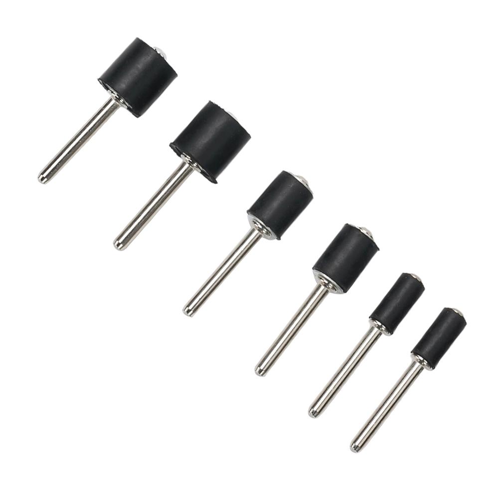 Sanding Mandrels 1/8 Inch Shank 6.35/9.5/12.7mm Circle Drill