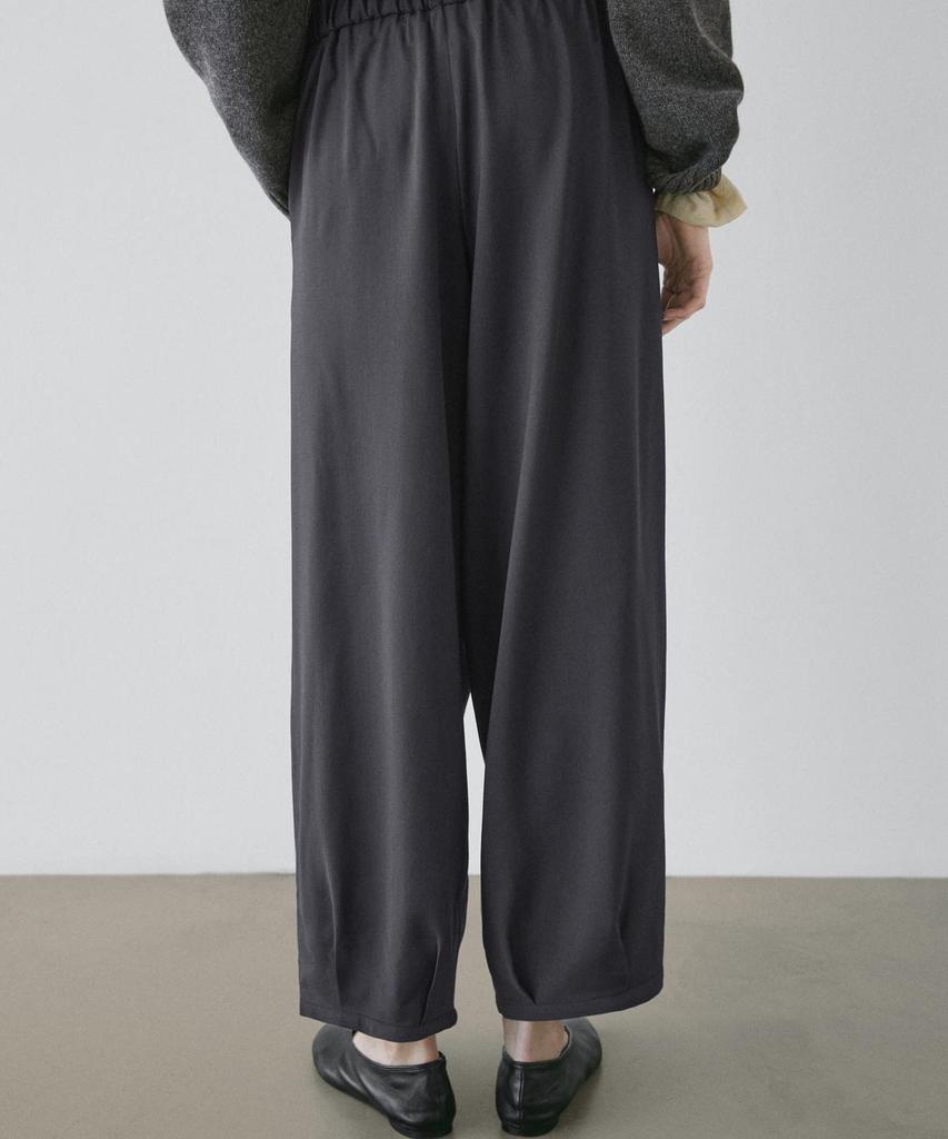 Masimodutti Pleated Detail Wide Leg Volume Pants