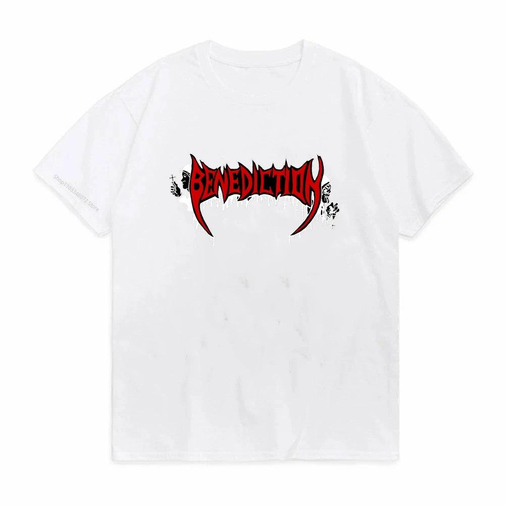 

ФУТБОЛКА «БЛАГОСЛОВЕНИЕ ПОДСОЗНАТЕЛЬНЫЙ ТЕРРОР НАПАЛМ СМЕРТЬ НОКТУРНУС» Harajuku Топы унисекс с круглым вырезом Одежда 4XL