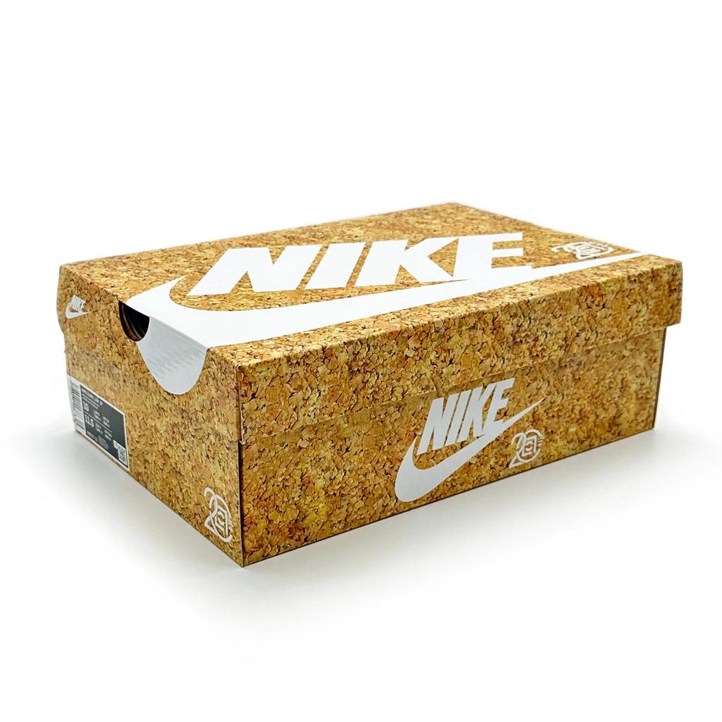FN0317-121 CLOT × Nike Dunk Low SP Cork Natural Flax Coconut Milk Baroque Brown