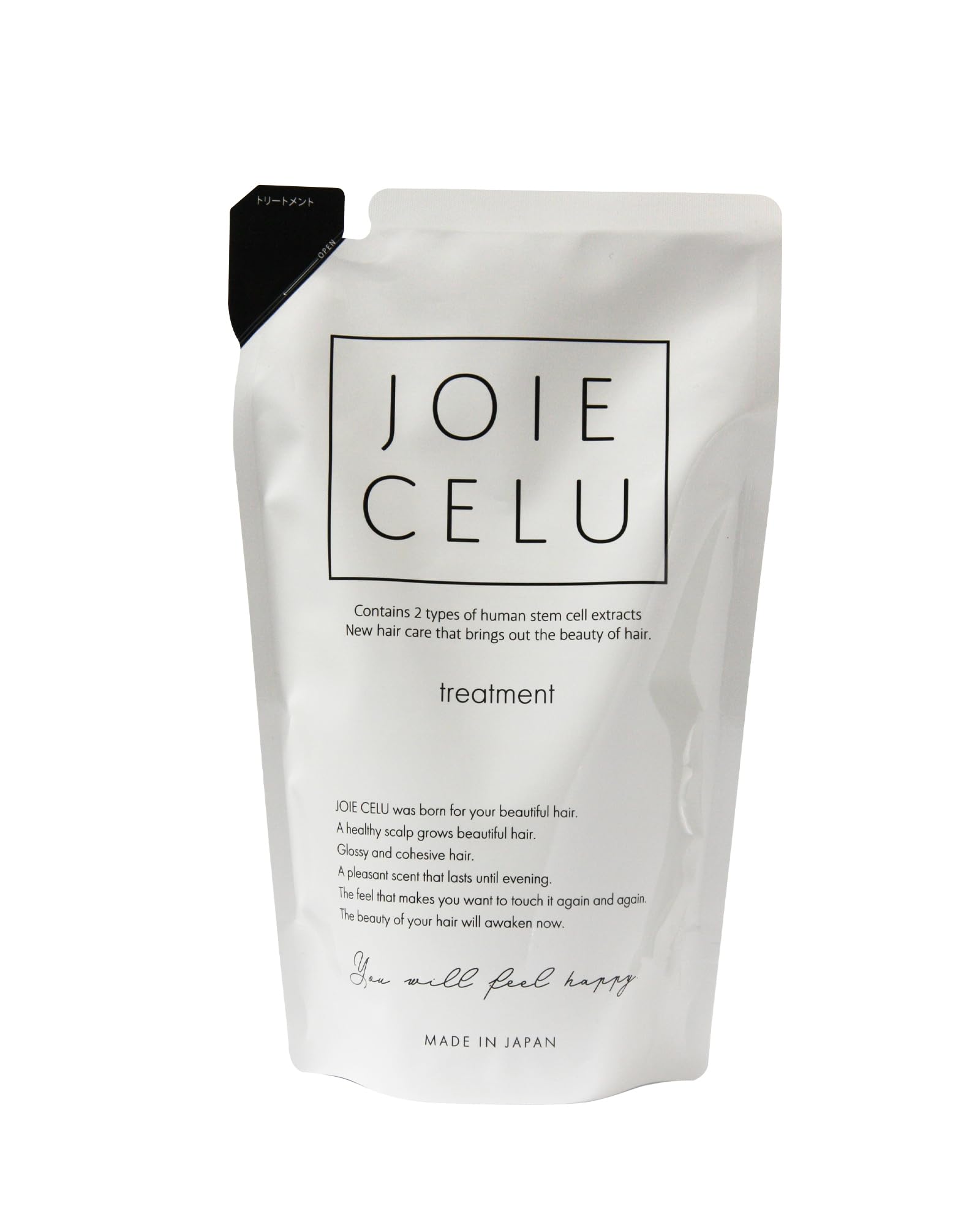 

[2022 LDK Рейтинг A] JOIE CELU Лечение стволовыми клетками человека Рефилл, Сделано в Японии, Кондиционер, Joie Cel Рефилл, 400 г, Салонное качество