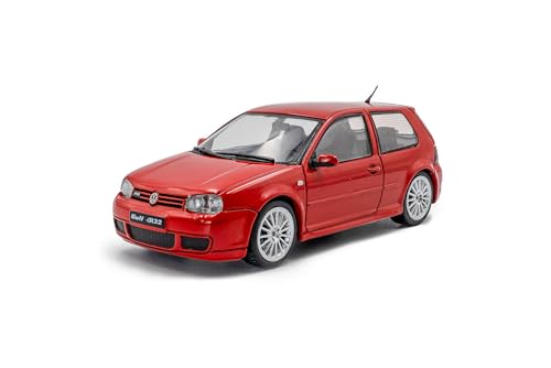 

Solido 1/43 Scale Volkswagen Golf 4 R32 2003 Red SOLIDO GOLF IV Diecast Car S4313604 [Parallel Import]