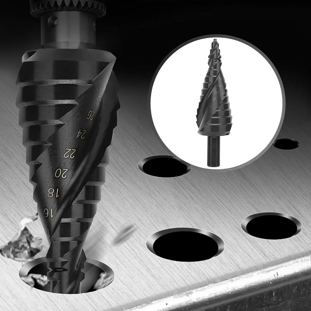 6?30mm Cone Step Drill Bit Nitriding High Speed Steel Hole Cuttet for Metal Sheet