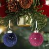 12Pcs/set Creative Velvet Christmas ball Ornaments Shiny Xmas Tree Hanging Pendants  Home Decoration