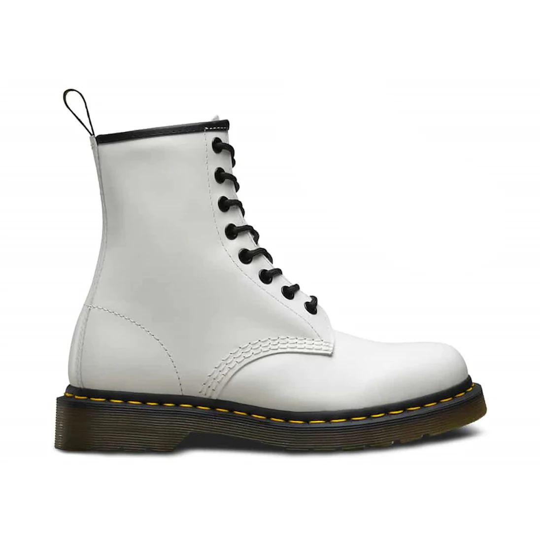 

Sneaker Dr. Martens 1460 Ботинки шнуровка из гладкой кожи Белые(11822100) 36