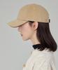 Bajal Va Curved Logo Wool 5-Panel Ball Cap Beige