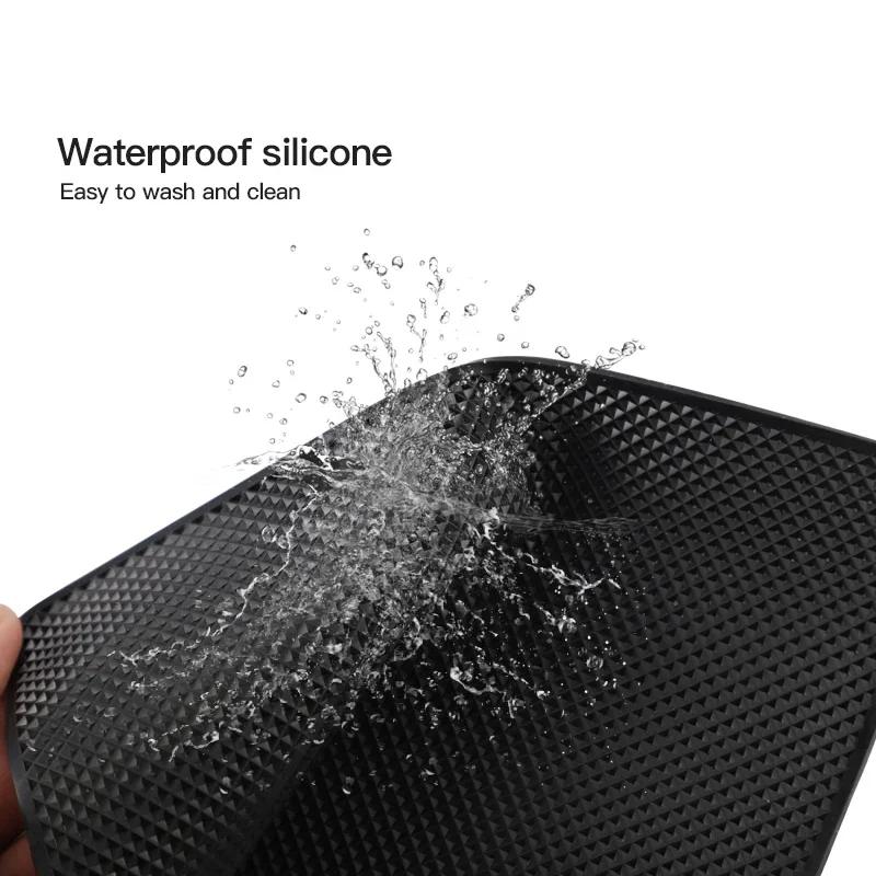 Vehicle Mobile Phone Non-Slip Pad Car Silicone Storage Mat For Honda Civic Fit Jazz Accord Pilot CRV Odyssey Passport City Shutt TP6