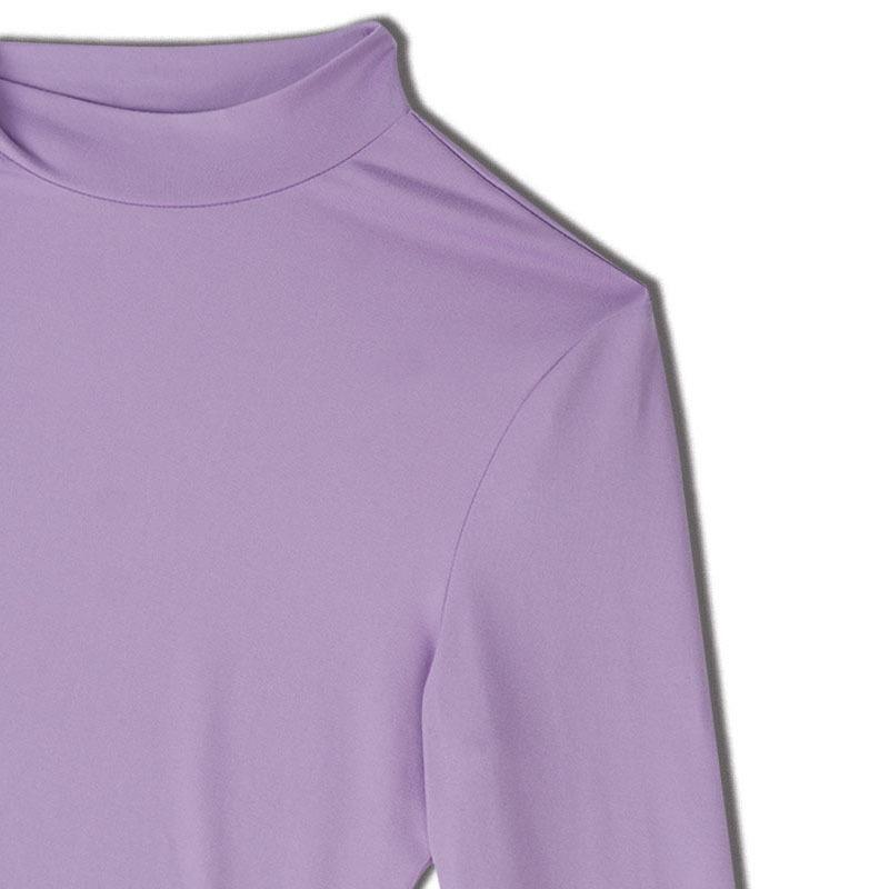 Dlouhý rukáv Ruched Bodycon Dress Dámské Rolák Bandáž Minišaty Podzimní Černé Úzké Strečové Vestidos