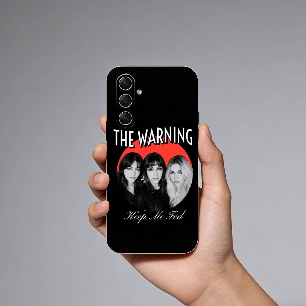 Band THE W-Warning Rock Phone Case For Samsung Galaxy A73,A72,A71,A70,A52,A51 Others Soft Black Cover