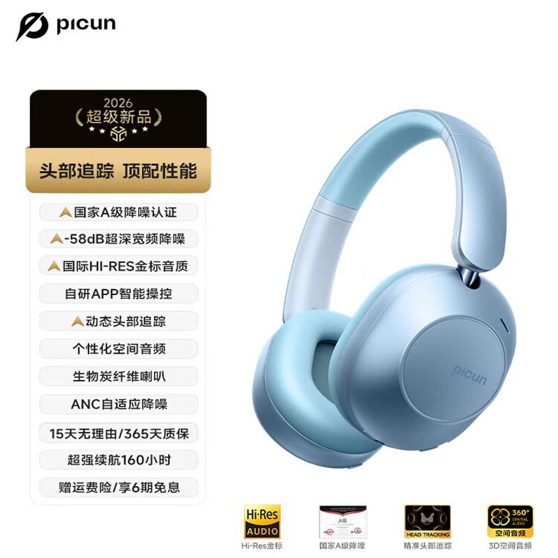 Picun F6 Over-Ear ANC Bluetooth-Kopfhörer