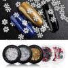 Salon Supplies 3D Sparkles Sequins Snowflake Nail Sequins Nail Flakes Slices Nail Art Decoration