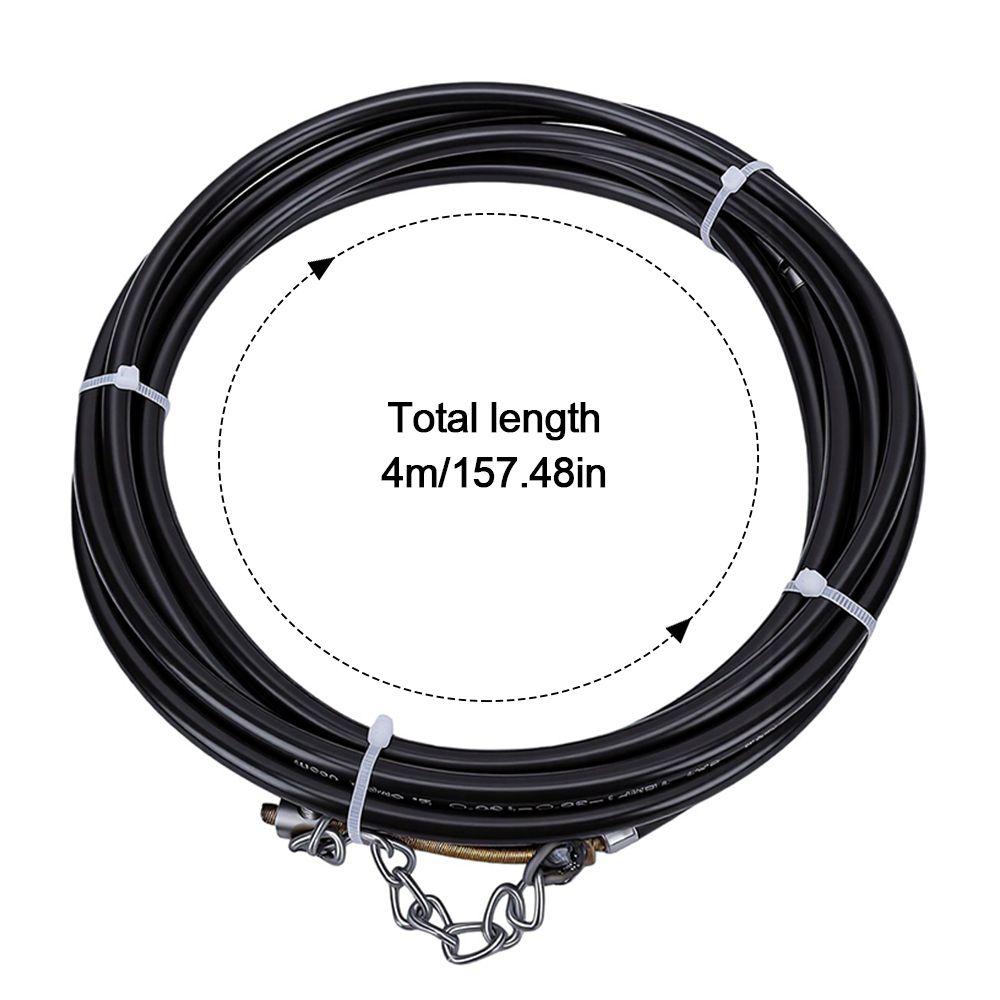 Rotating Shaft Drain Cleaning Cable Flexible Shaft Pipe Descaling Tool  Home Plumbing