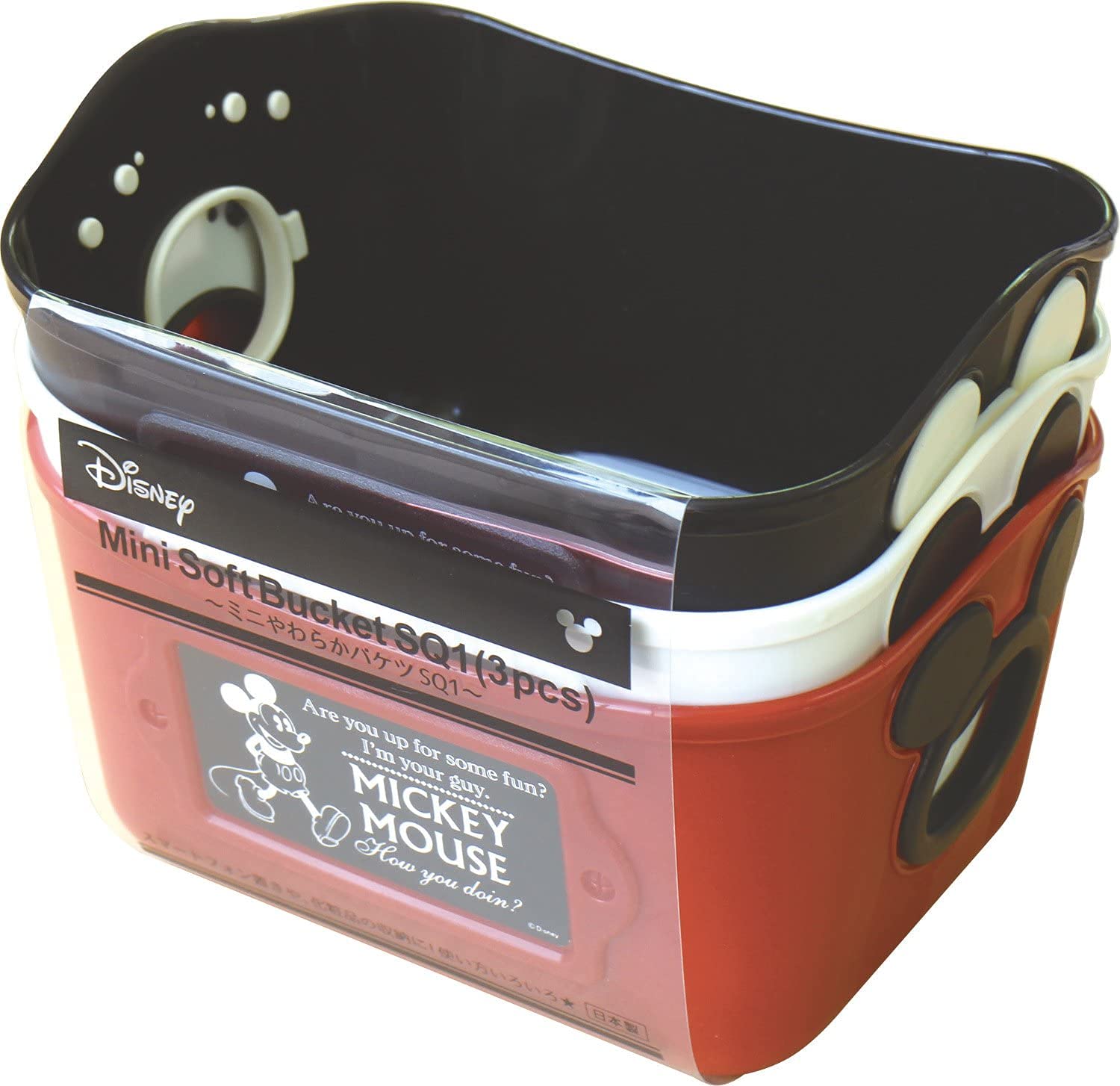 

Nishiki Kasei SQ1 Микки Маус Ширина x Глубина 13 x Высота 10см (Темно-красный/Черный/Белый) 17,5