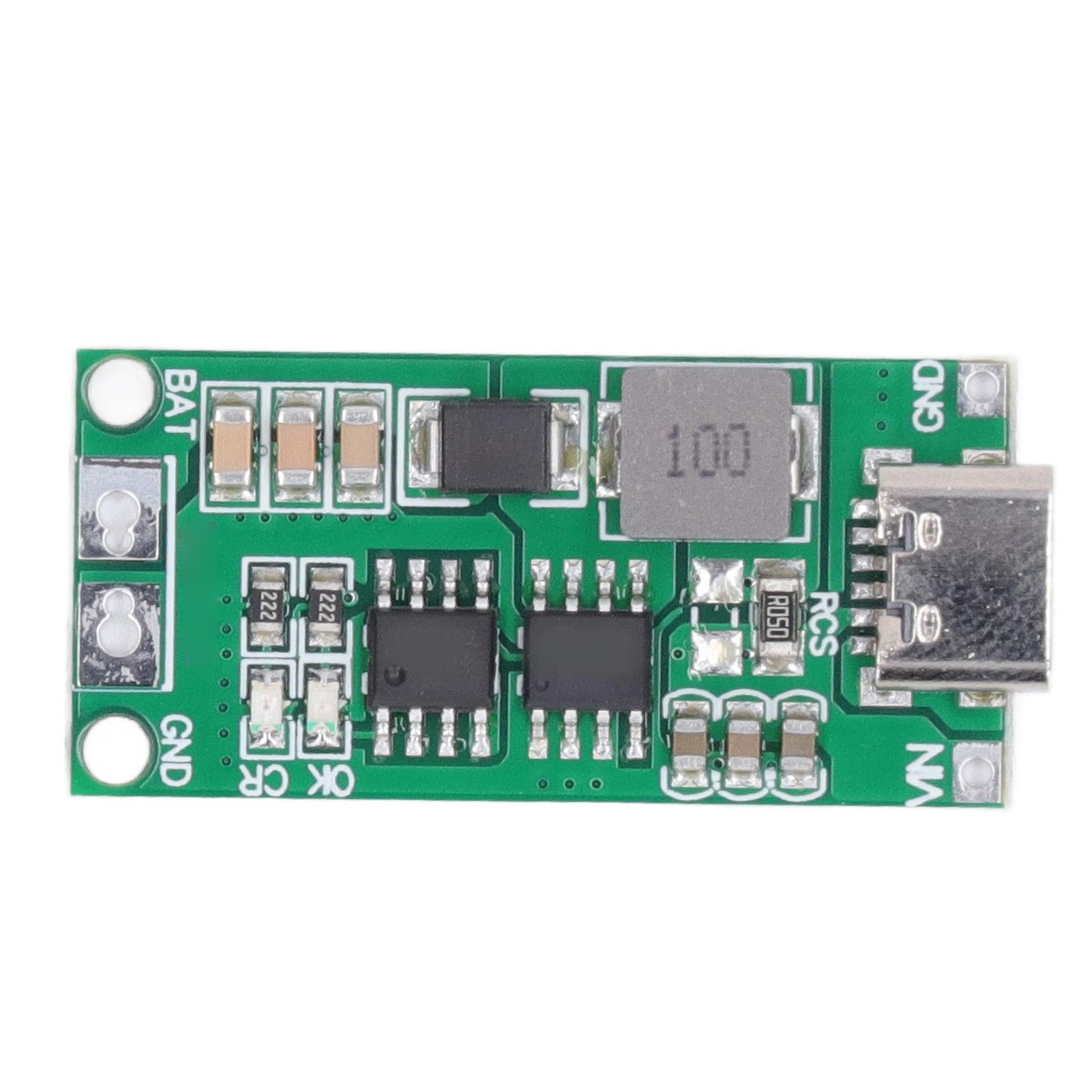 

Battery Charger Module Type C To 8.4V Good Protection Boost Voltage Lithium Battery Charging Board