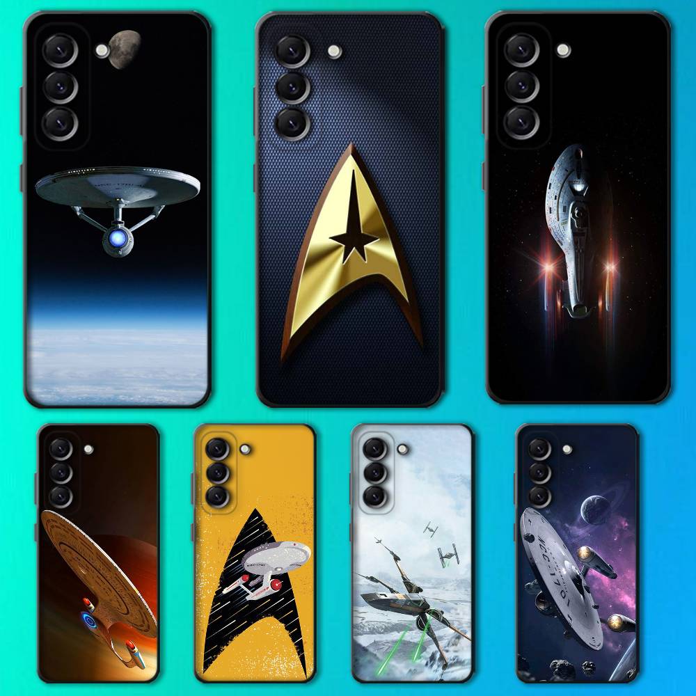 S-Star-Trek Phone Case For Samsung Galaxy A13,A21s,A22,A31,A32,A52,A53,A71,A80,Soft Black Shell