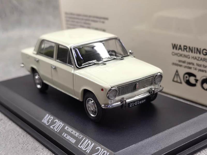 1/43 Russisches EVR43 BA3 LADA 2101 Klassische Vintage Kollektion Modell Spielzeug Auto Geschenke