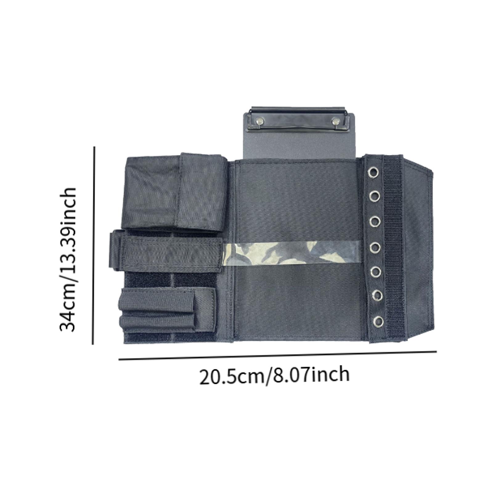 Pilot Kneeboard Clipboard Flexible Tablet & Pen Holder Notepad Holder for Professional Pilots General Aviation Classic Kneeboard