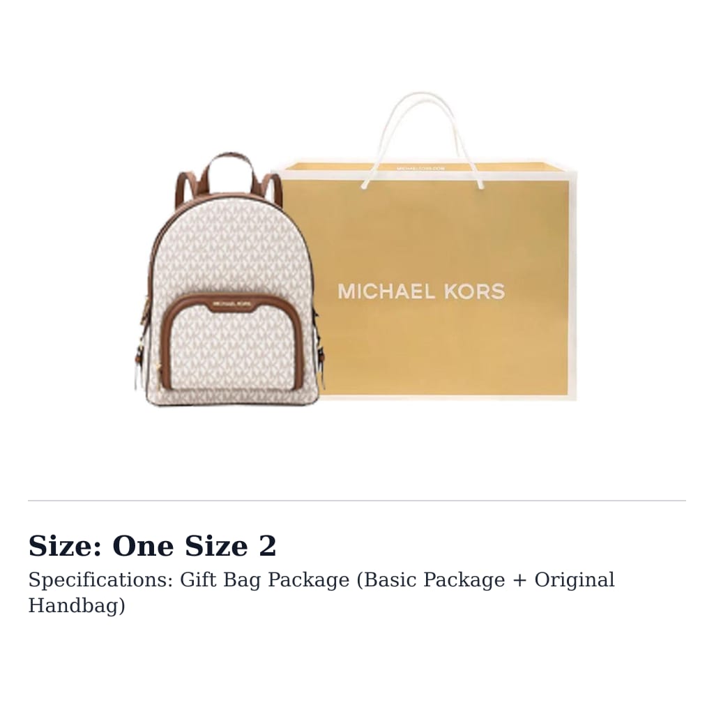 MICHAEL KORS Coated Canvas With Leather