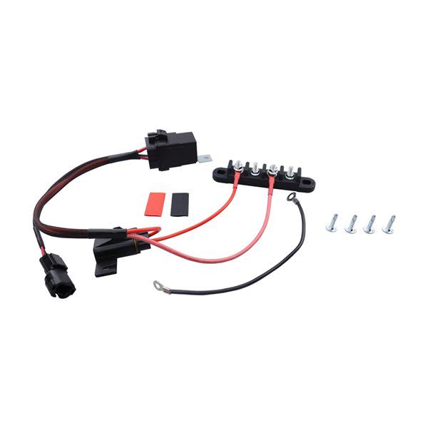 Black ABS Power Busbar Accessory Set for Honda Talon