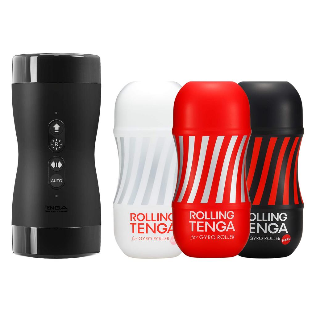 TENGA Vacuum Gyro Roller 3 Types of Dedicated Cups Set 1 Piece +