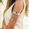 Western Style Beaded Fringed Arm Chain Arm Ring Bohemian Love Arm Bracelet Women