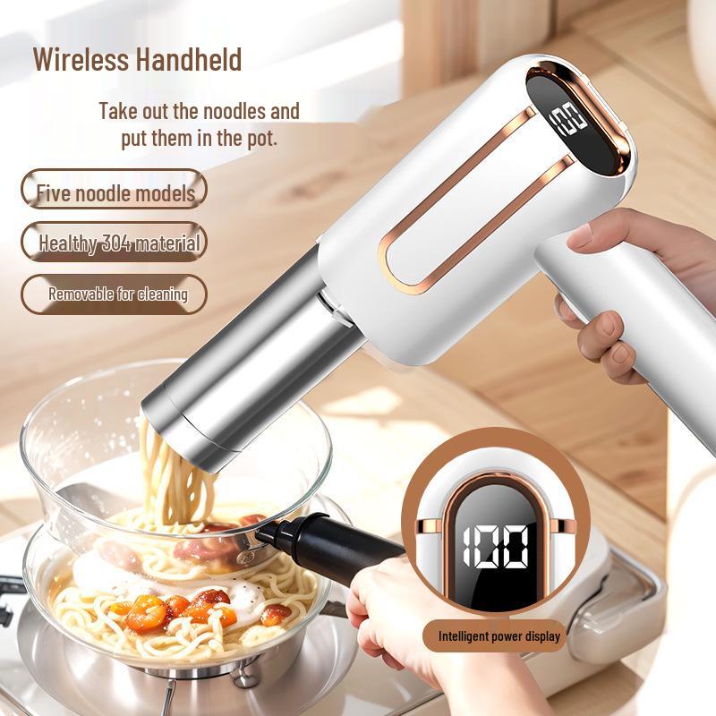 Portable Wireless Electric Noodle Maker: Compact, Fully Automatic Outdoor Pressing Machine