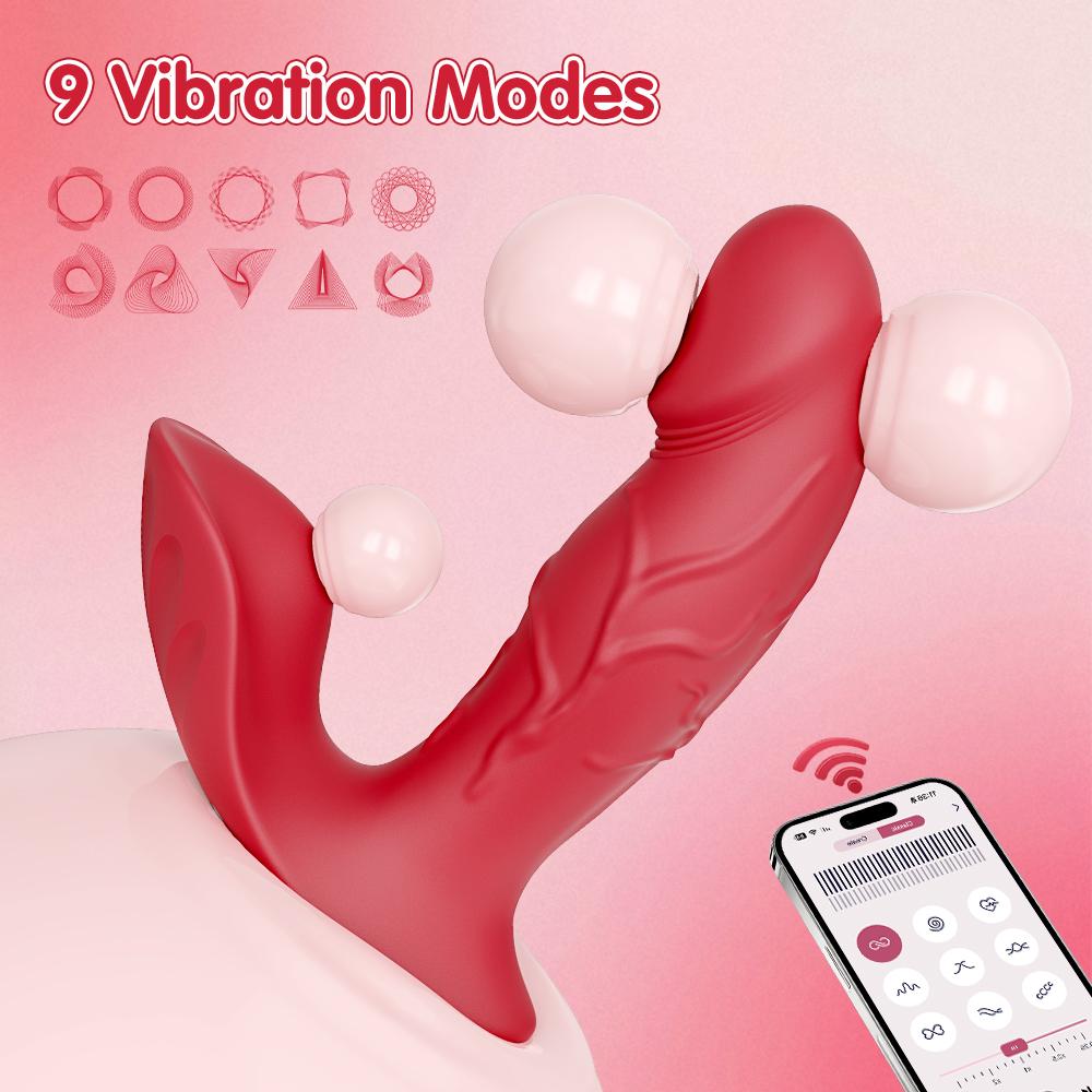Drahtlose Fernbedienung G-Punkt Klitoris-Sauger Klitoris-Stimulator Paare Dildo Höschen Vibratoren Sexspielzeug Shop für Frauen Erwachsene 18