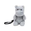 Cartoon Hippo Stuffed Toy Pendant With Pp Cotton Filling For Birthday Present