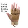 Tactical Half Finger Gloves Men's Army Military Combat Patrol Fingerless Outdoor Spring and Autumn