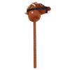 70cm Horse Stick Toy Plush Soft Comfortable Horse Hd Toy with Sound Function for Kids Toddlers Gift