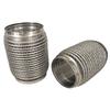 Stainless Steel SUS304 Exhaust Flex Pipes Tube Flex Coupler With Interlock Super Flexible  63*150mm 76*150mm 63x100mm 76x100mm