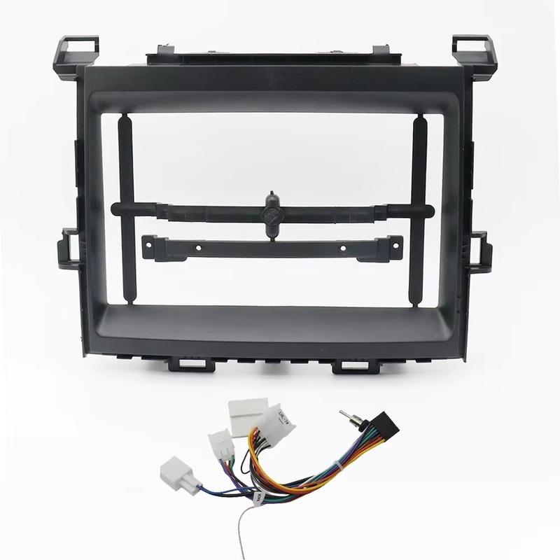 9 Inch Car Radio Fascia Frame Adapter Canbus Box For Toyota Alphard 20 Series Vellfire Android Radio Dash Fitting Panel Kit