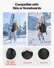 Ski Boot Bag, 70L, Snowboard Boots Travel Backpack for Men Women, with Waterproof Exterior & Bottom, Durable 1680D Oxford, Bag for Skis, Snowboard,