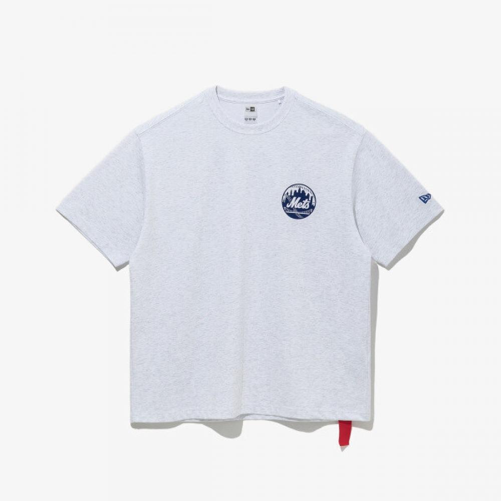 New Era Mlb T shirT heaTher Gray 14536489