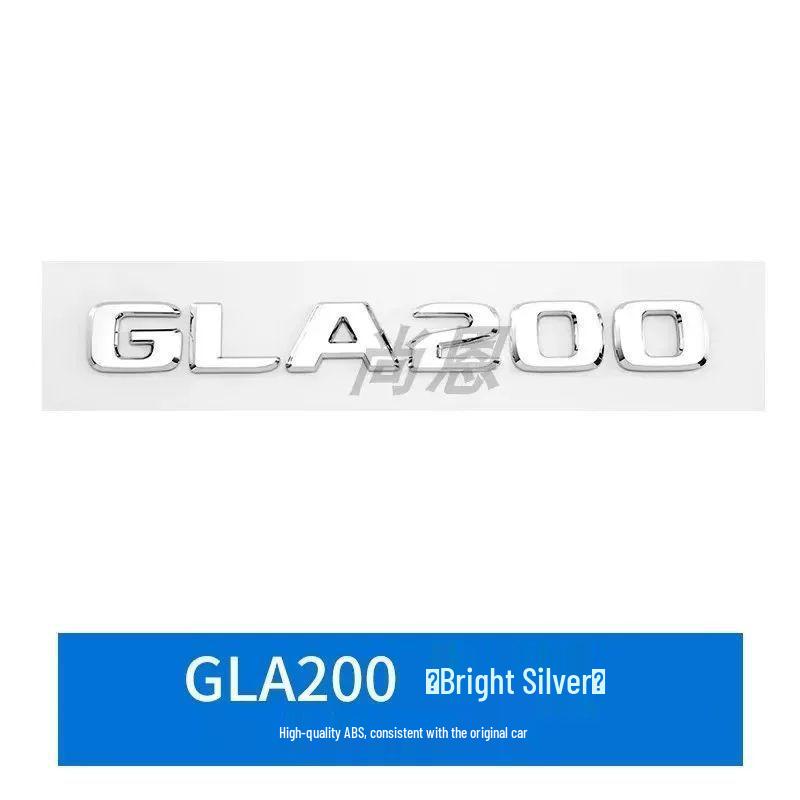 Compatible with Mercedes GLA180 GLA200 GLA260 AMG Tail Badge Emblem Letter Sticker Logo