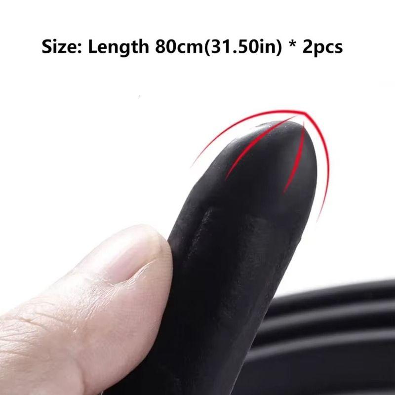 Waterproof Car Door Edge Seal Strip Dust-proof Noise Reduction B-Pillar Sound Insulation Strip Universal Soft