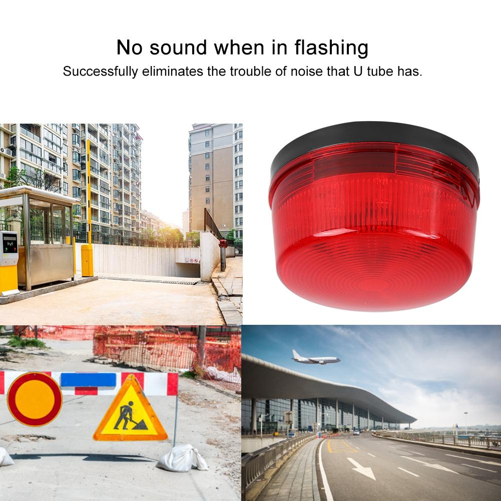 High Brightness 15 LEDs Emergency Strobe Safety Traffic Warning Signal Flashing Light(24V)